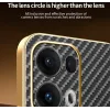 Coque arrière Phonesta Luxury Carbon Fiber avec MagSafe pour Oppo Reno13 Pro - Noir 4
