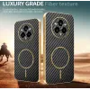 Coque arrière Phonesta Luxury Carbon Fiber avec MagSafe pour Realme 14 Pro Plus - Noir 3