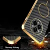 Coque arrière Phonesta Luxury Carbon Fiber avec MagSafe pour Realme 14 Pro Plus - Noir 8