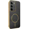 Coque arrière Phonesta Luxury Carbon Fiber avec MagSafe pour Realme 14x / C75 - Noir 0