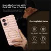 Coque arrière Phonesta Luxury Carbon Fiber avec MagSafe pour Motorola Edge 50 Fusion - Rose 3