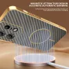 Coque arrière Phonesta Luxury Carbon Fiber avec MagSafe pour Motorola Edge 50 Pro - Marron 1