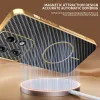 Coque arrière Phonesta Luxury Carbon Fiber avec MagSafe pour Motorola Edge 50 Pro - Noir 1