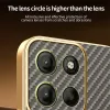 Coque arrière Phonesta Luxury Carbon Fiber avec MagSafe pour Motorola Moto G17/G17 Power/G15/G15 Power - Marron 5