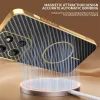 Coque arrière Phonesta Luxury Carbon Fiber avec MagSafe pour Motorola Moto G17/G17 Power/G15/G15 Power - Noir 1
