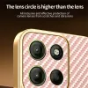 Coque arrière Phonesta Luxury Carbon Fiber avec MagSafe pour Motorola Moto G17/G17 Power/G15/G15 Power - Rose 5