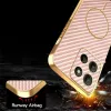 Coque arrière Phonesta Luxury Carbon Fiber avec MagSafe pour Motorola Moto G17/G17 Power/G15/G15 Power - Rose 7