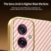 Coque arrière Phonesta Luxury Carbon Fiber avec MagSafe pour Motorola Moto G55 - Rose 5