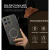 Coque arrière Phonesta Luxury Carbon Fiber avec MagSafe pour Motorola Moto G75 - Noir 2