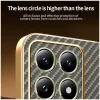 Coque arrière Phonesta Luxury Carbon Fiber avec MagSafe pour Xiaomi 14T - Marron 7