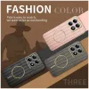 Coque arrière Phonesta Luxury Carbon Fiber avec MagSafe pour Xiaomi 14T Pro - Marron 8