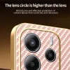 Coque arrière Phonesta Luxury Carbon Fiber avec MagSafe pour Xiaomi Redmi Note 14 5G - Rose 5