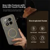 Coque arrière Phonesta Luxury Carbon Fiber avec MagSafe pour Xiaomi Redmi Note 14 Pro Plus - Marron 3
