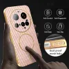 Coque arrière Phonesta Luxury Carbon Fiber avec MagSafe pour Xiaomi 15 Ultra - Rose 6