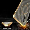 Coque arrière Phonesta Luxury Carbon Fiber avec MagSafe pour Xiaomi Poco F7 Pro - Marron 8