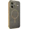 Coque arrière Phonesta Luxury Carbon Fiber avec MagSafe pour Xiaomi Poco F7 Ultra - Marron