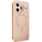 Coque arrière Phonesta Luxury Carbon Fiber avec MagSafe pour Xiaomi Poco F7 Ultra - Rose