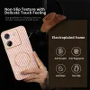 Coque arrière Phonesta Luxury Carbon Fiber avec MagSafe pour Xiaomi Poco M7 Pro - Rose 3
