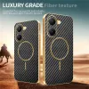 Coque arrière Phonesta Luxury Carbon Fiber avec MagSafe pour Xiaomi Poco X7 Pro - Noir 4