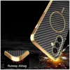 Coque arrière Phonesta Luxury Carbon Fiber avec MagSafe pour Samsung Galaxy A36 - Noir 6