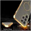 Coque arrière Phonesta Luxury Carbon Fiber avec MagSafe pour Samsung Galaxy S25 Ultra - Marron 6
