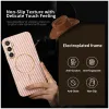 Coque arrière Phonesta Luxury Carbon Fiber avec MagSafe pour Samsung Galaxy S25/S24 - Rose 2