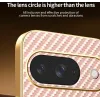 Coque arrière Phonesta Luxury Carbon Fiber avec MagSafe pour Google Pixel 9 - Rose 5