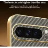 Coque arrière Phonesta Luxury Carbon Fiber avec MagSafe pour Google Pixel 9 Pro XL - Marron 5