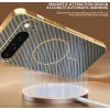 Coque arrière Phonesta Luxury Carbon Fiber avec MagSafe pour Google Pixel 9 Pro XL - Marron 6