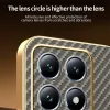 Coque arrière Phonesta Luxury Carbon Fiber avec MagSafe pour Xiaomi 15T - Marron 4