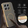 Coque arrière Phonesta Luxury Carbon Fiber avec MagSafe pour Xiaomi 15T - Marron 6