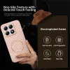 Coque arrière Phonesta Luxury Carbon Fiber avec MagSafe pour Xiaomi 15T - Rose 2