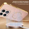 Coque arrière Phonesta Luxury Carbon Fiber avec MagSafe pour Xiaomi 15T - Rose 5
