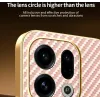 Coque arrière Phonesta Luxury Carbon Fiber avec MagSafe pour Oppo Find X9 - Rose 5