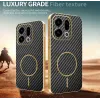 Coque arrière Phonesta Luxury Carbon Fiber avec MagSafe pour Oppo Find X9 - Noir 3
