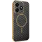 Coque arrière Phonesta Luxury Carbon Fiber avec MagSafe pour HONOR X5c Plus - Noir