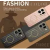 Coque arrière Phonesta Luxury Carbon Fiber avec MagSafe pour Oppo Find X9 Pro - Marron 4