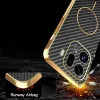 Coque arrière Phonesta Luxury Carbon Fiber avec MagSafe pour Oppo Find X9 Pro - Noir 8