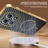 Coque arrière Phonesta Luxury Carbon Fiber avec MagSafe pour Xiaomi Redmi Note 15 4G/5G / Xiaomi Poco M8 - Noir 1