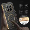 Coque arrière Phonesta Luxury Carbon Fiber avec MagSafe pour Xiaomi Redmi Note 15 Pro 5G - Noir 6