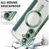 Coque portefeuille Phonesta Luxury Crystal avec MagSafe pour Samsung Galaxy S25/S24 - Vert foncé 5