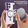 Coque portefeuille Phonesta Luxury Crystal avec MagSafe pour Samsung Galaxy S25 Ultra - Violet foncé 5