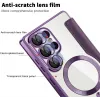 Coque portefeuille Phonesta Luxury Crystal avec MagSafe pour Samsung Galaxy S25 Ultra - Violet foncé 7