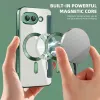 Coque portefeuille Phonesta Luxury Crystal avec MagSafe pour Google Pixel 9a - Vert foncé 4
