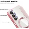 Coque portefeuille Phonesta Luxury Crystal Puffed avec MagSafe pour Samsung Galaxy A16 - Rose 7