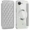Coque portefeuille Phonesta Luxury Crystal Puffed avec MagSafe pour Apple iPhone 17e/16e - Argent
