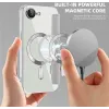 Coque portefeuille Phonesta Luxury Crystal Puffed avec MagSafe pour Apple iPhone 17e/16e - Argent 5