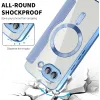 Coque portefeuille Phonesta Luxury Crystal Puffed avec MagSafe pour Google Pixel 9a - Bleu clair 6