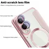 Coque portefeuille Phonesta Luxury Crystal Puffed avec MagSafe pour Samsung Galaxy S25 Edge - Rose 7