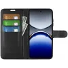 Coque portefeuille Phonesta Litchi Skin pour Oppo Find X8 Pro - Noir 3